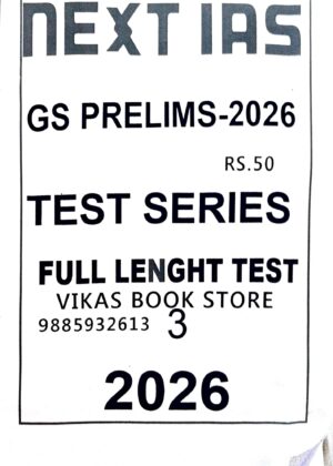 NEXT IAS gs prelims 2026 (full length test series -3)