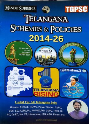 MENDE SURESH'S (TELANGANA SCHEMES & POLICIES  2014-26)