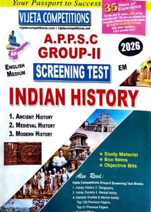 VIJETA COMPETITIONS (A.P.P.S.C GROUP-II)SCREENING TEST (INDIAN HISTORY)