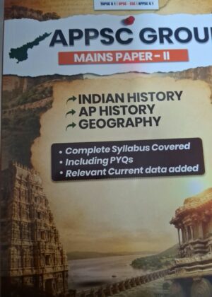 VISHNU IAS (APPSC GROUP I  MAINS PAPER-ll) INDIAN HISTORY  AP HISTORY  GEOGRAPHY