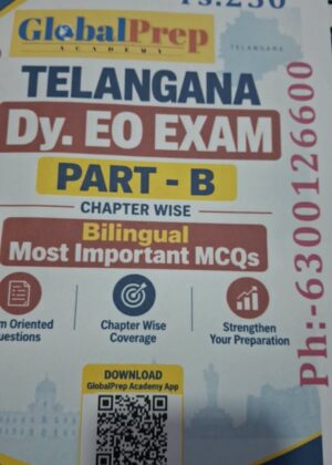 GlobalPrep TELANGANA  Dy. EO EXAM  PART - B (CHAPTER WISE  Bilingual Most Important MCQs)